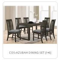 COS-AZUBAH DINING SET (1+6)